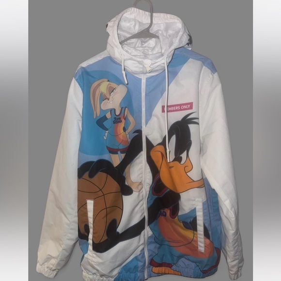 Members Only Other - Members Only Space Jam Looney Tunes Windbreaker size L